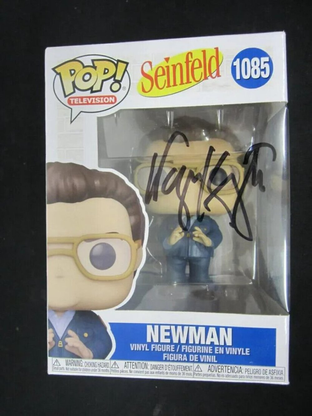 Wayne Knight signed Funko Pop! Vinyl: Newman Sienfeld #1085 w/COA